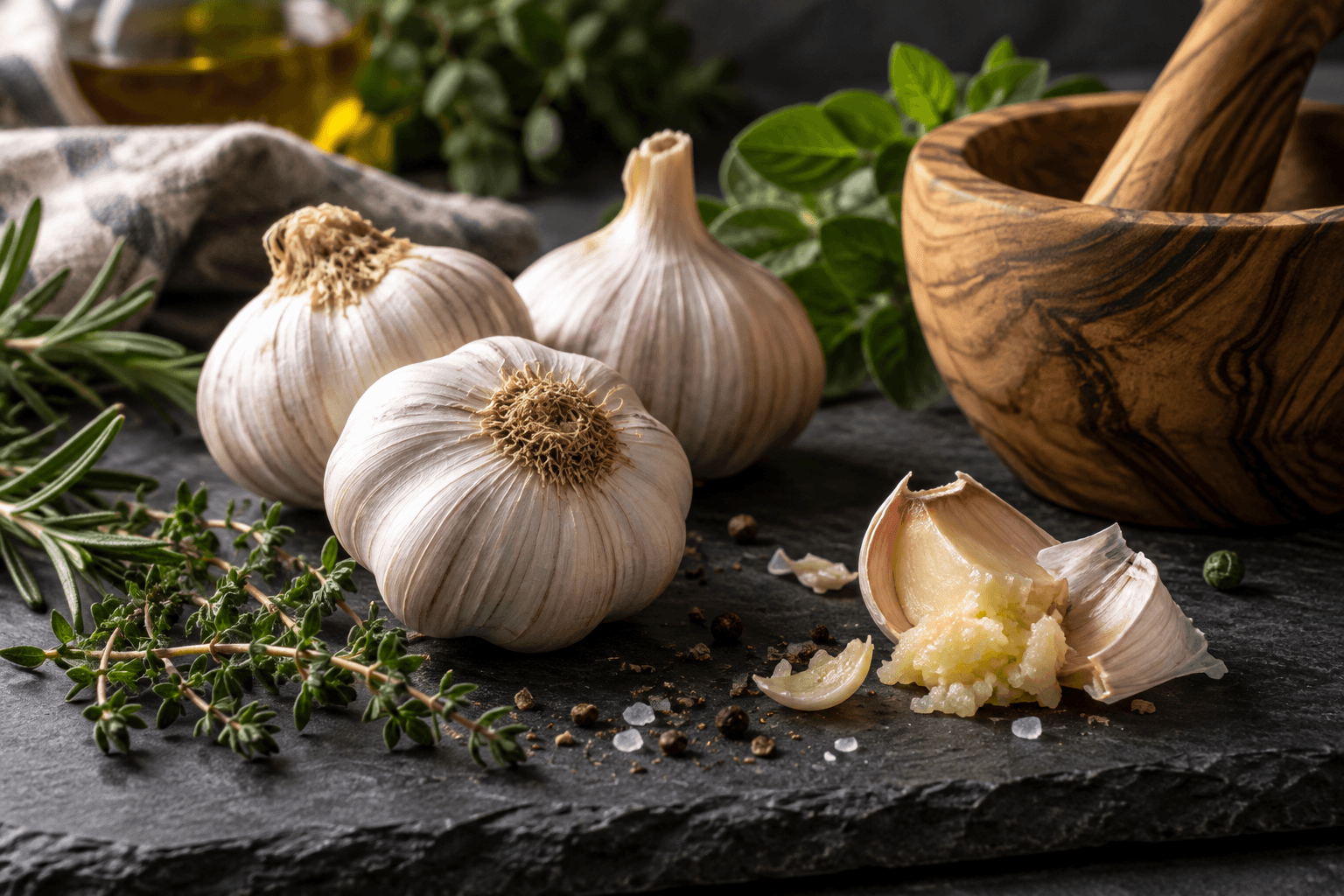 Garlic and Allicin in the Body: Chemistry, Pressure, Lipids, and Safety