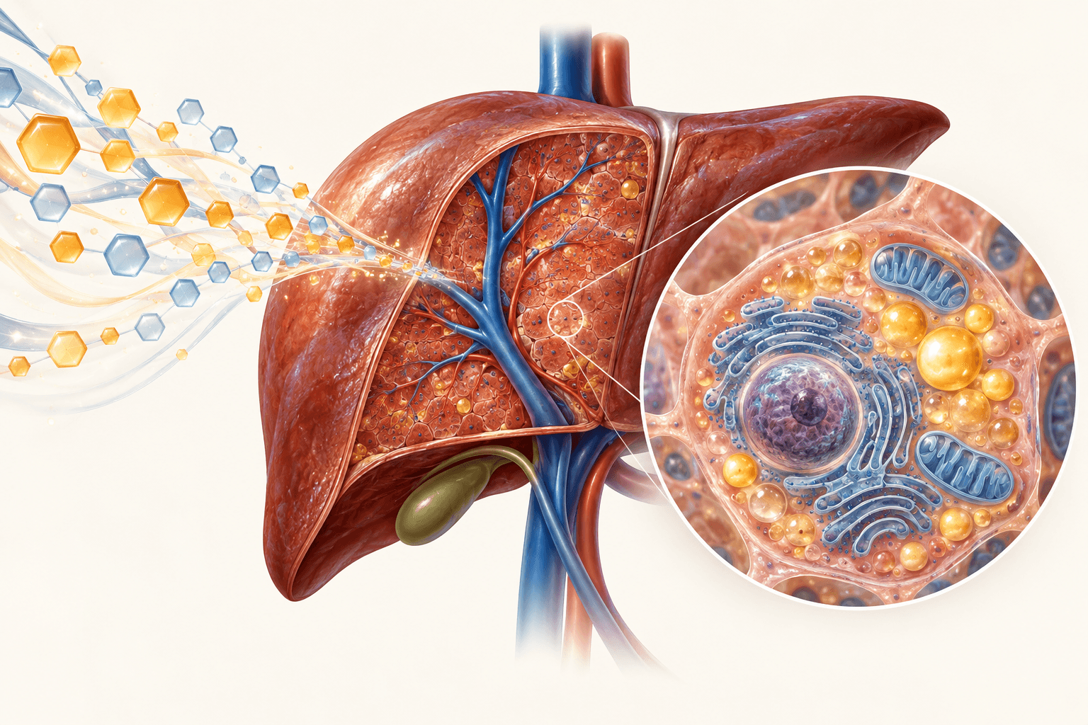 Fructose metabolism: KHK, ChREBP and hepatic lipid synthesis