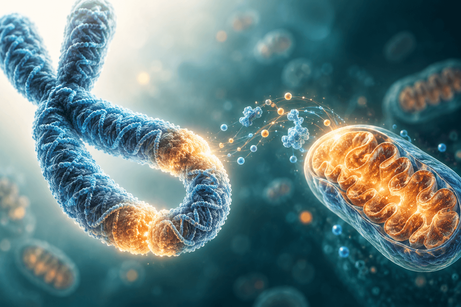 Telomeres, p53 and mitochondria: linking genome protection to cellular energy
