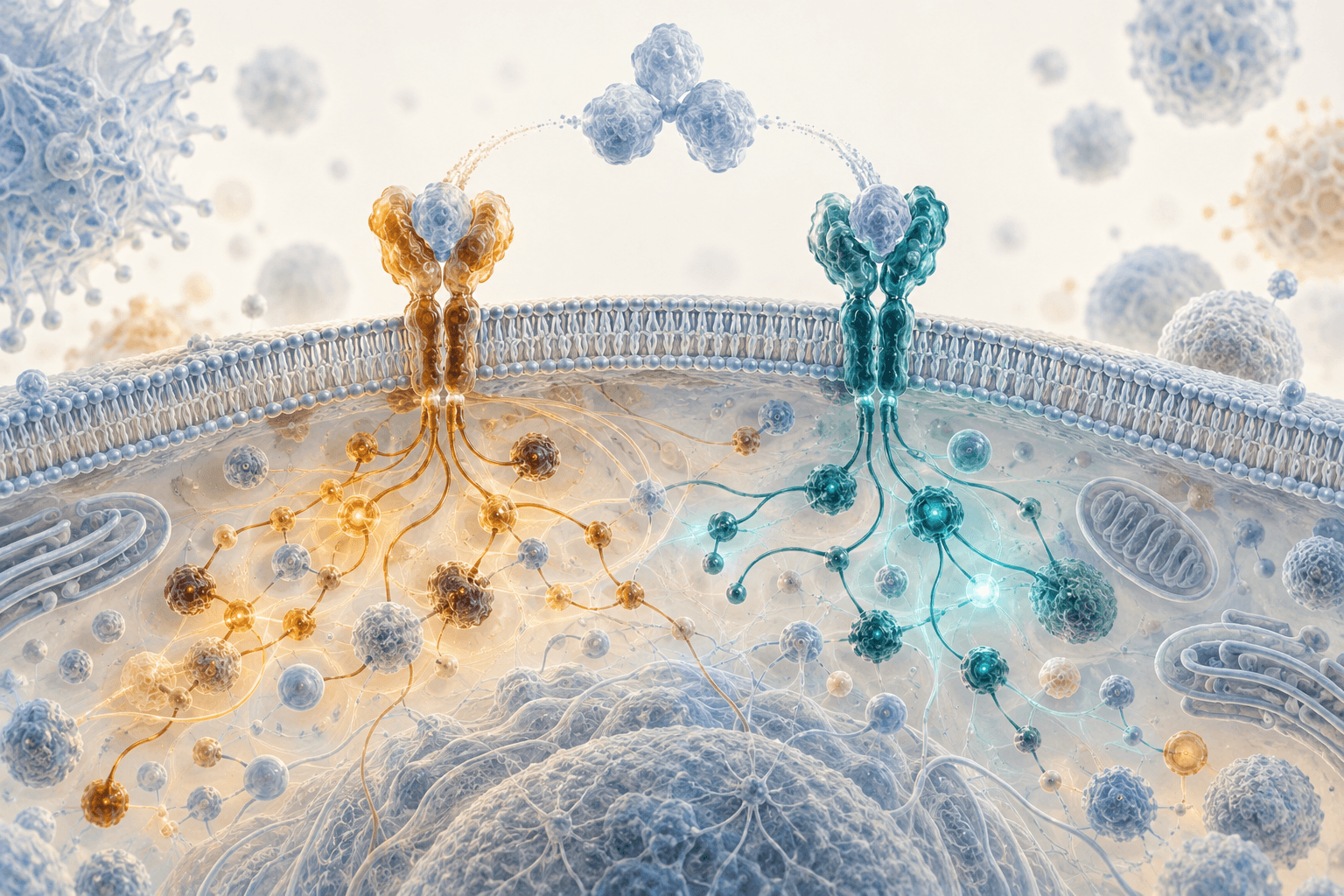 TNF‑α and its receptors: how TNFR1 and TNFR2 connect inflammation, survival and repair